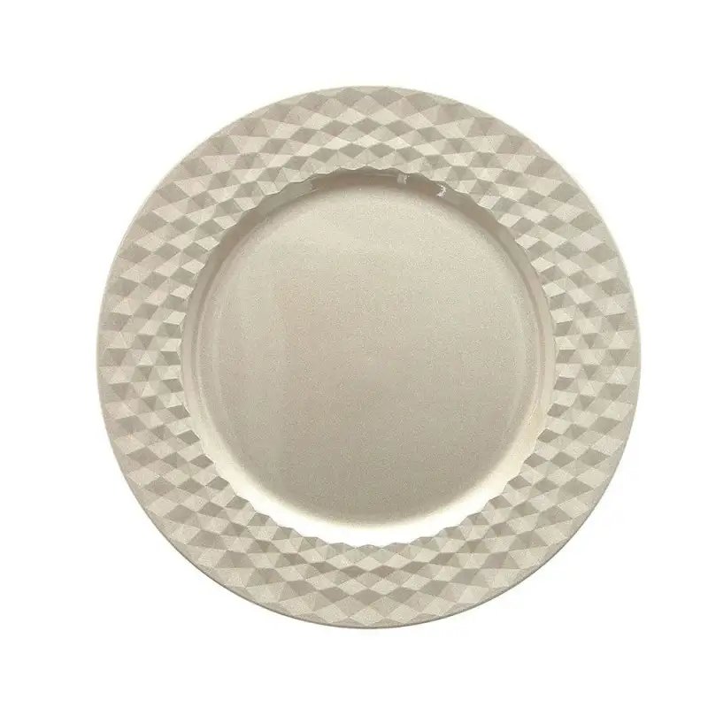 Tognana set 6 sottopiatti Tess beige Ø33cm - Linea Serving