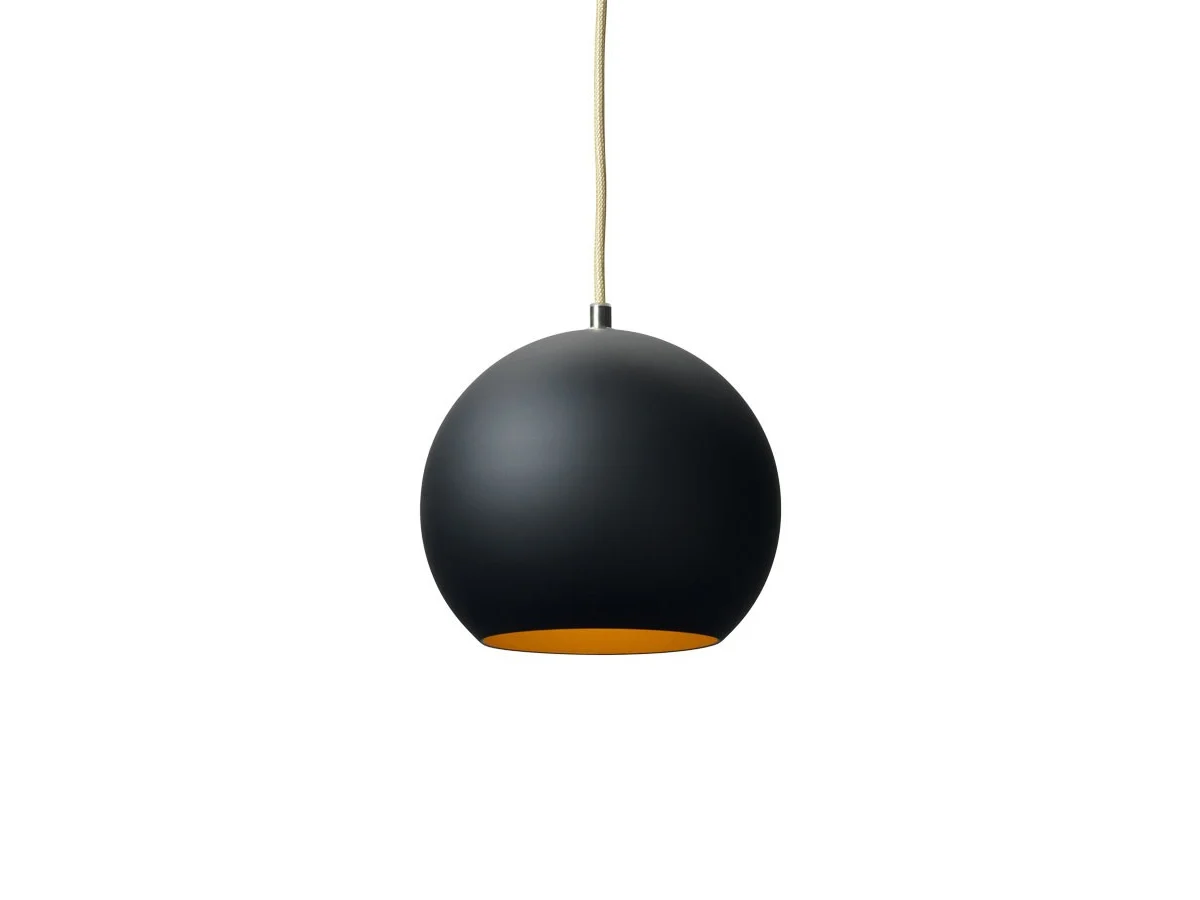 &Tradition Topan VP6 Lampada a Sospensione - Nero/Oro