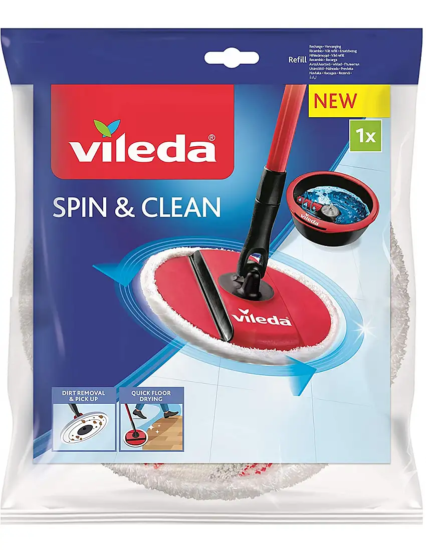 Vileda Spin & Clean Ricambio SpinMop Lavapavimenti