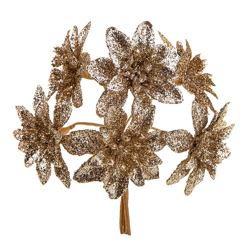 12 Pezzi • Pick stelline 12 confezioni da 6 pezzi • 13 cm