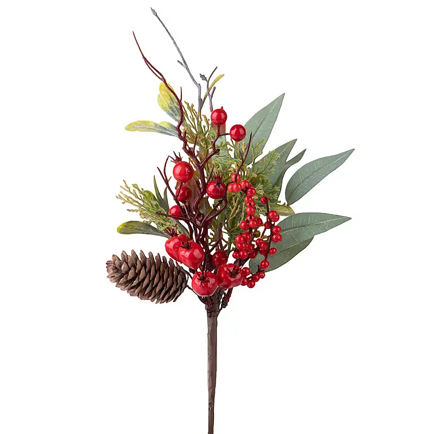 24 Pezzi • Pick con ilex • 38 cm