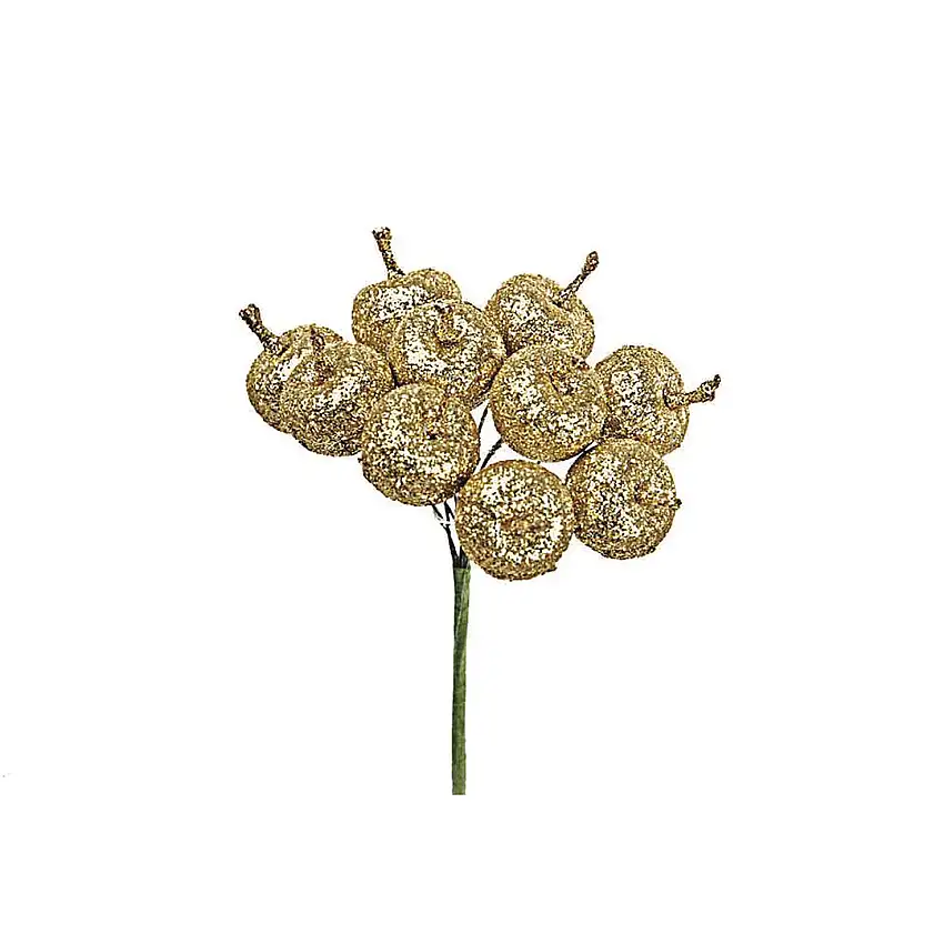 12 Pezzi • Pick mele glitter 120 pezzi • 12,5 cm