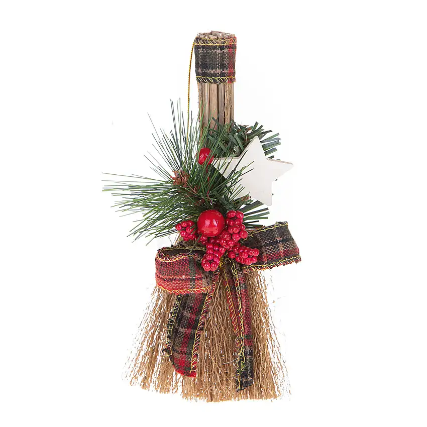 3 Pezzi • Scopetta con stelline • 35 cm
