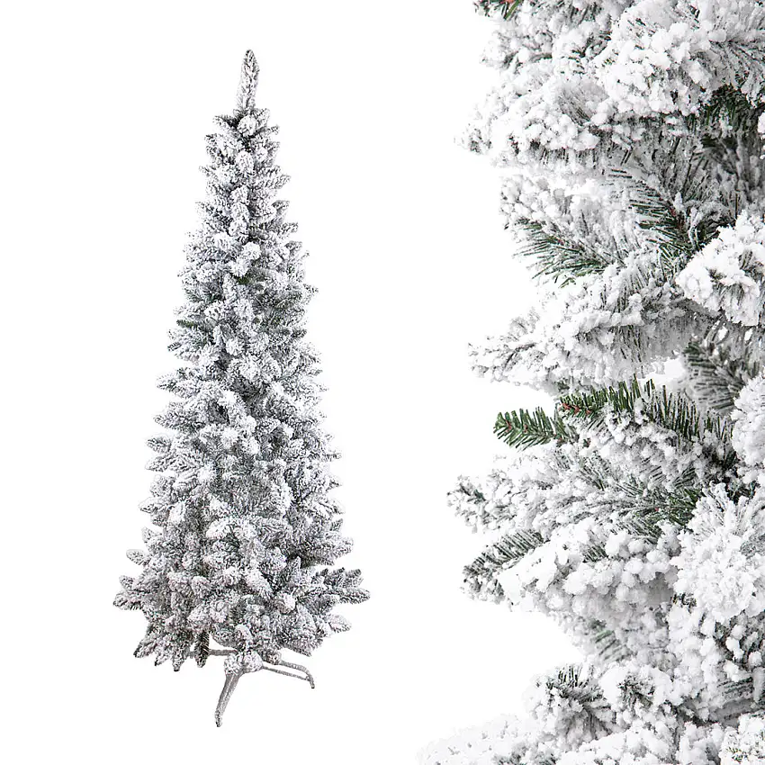 Albero di Natale Nevicato • 210 cm